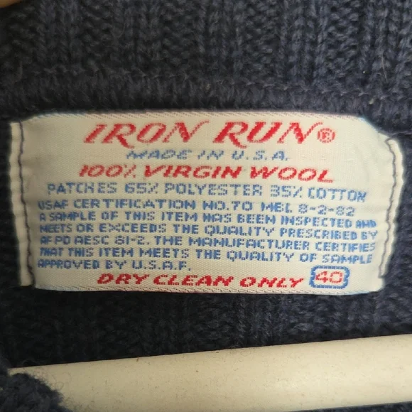 Classic Navy V-Neck Sweater - Picture 2 of 2